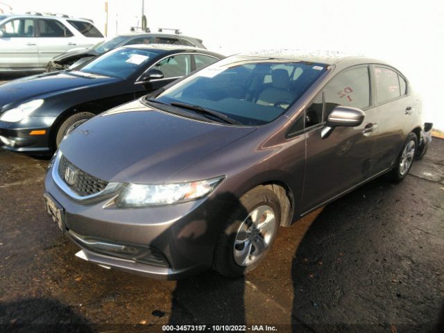 19XFB2F55EE267930 Honda Civic Sedan Lx