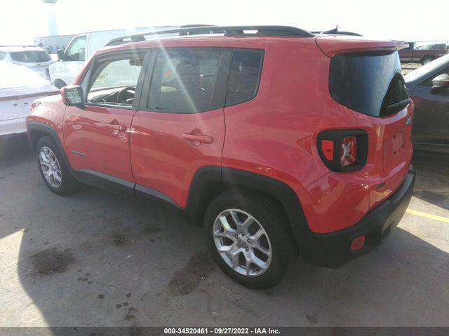 2018 JEEP RENEGADE LATITUDE VIN: ZACCJABB5JPJ70751