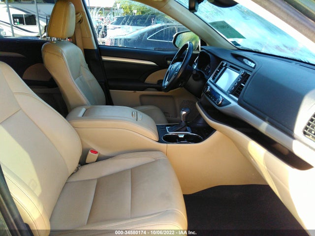2017 TOYOTA HIGHLANDER XLE/SE VIN: 5TDJZRFH3HS405032