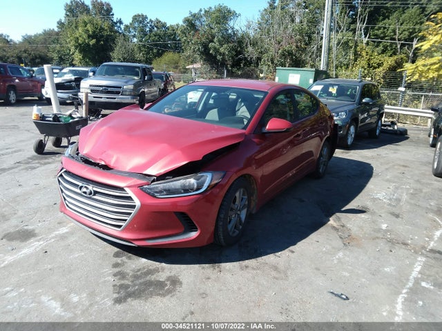 2018 HYUNDAI ELANTRA SEL VIN: 5NPD84LF9JH221604