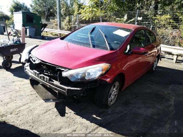 KNAFK4A67G5610809 KIA FORTE LX