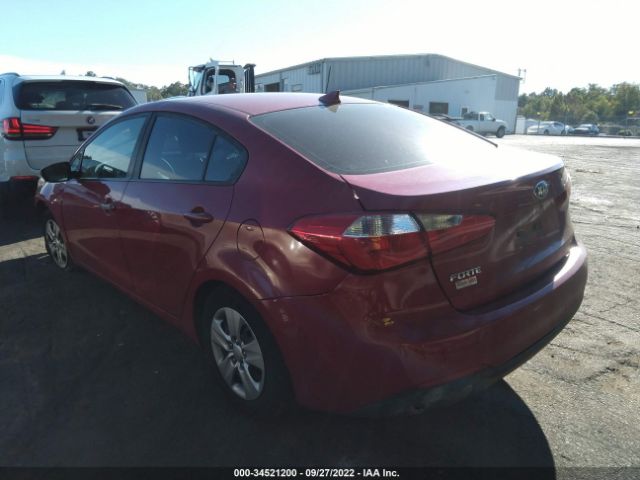 KNAFK4A67G5610809 KIA FORTE LX