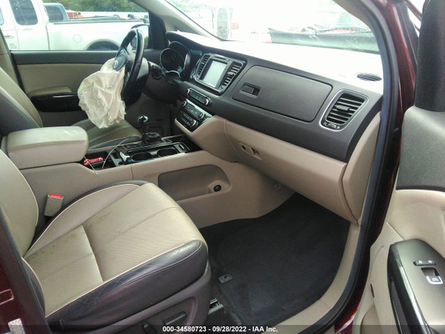 2015 KIA SEDONA SX VIN: KNDMC5C19F6047320