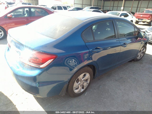 2014 HONDA CIVIC SEDAN LX VIN: 19XFB2F59EE009913