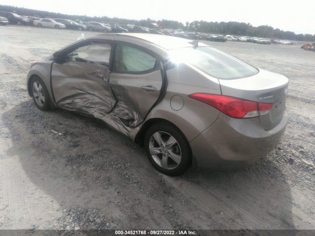 2013 HYUNDAI ELANTRA GLS VIN: 5NPDH4AE7DH316922