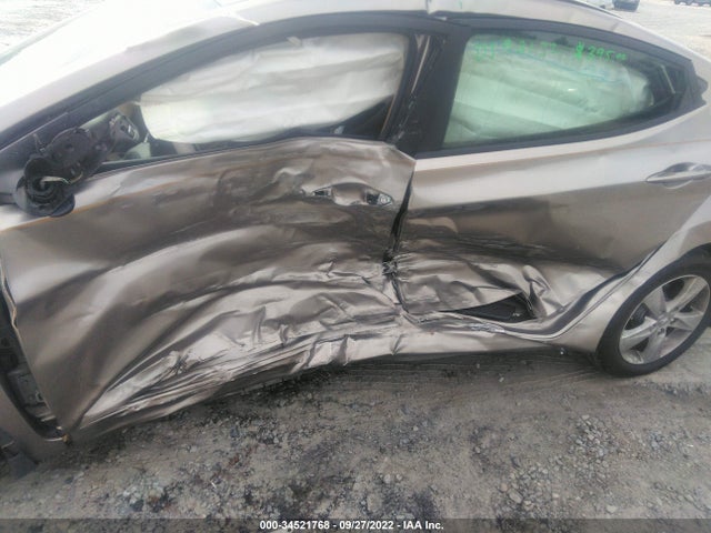 2013 HYUNDAI ELANTRA GLS VIN: 5NPDH4AE7DH316922