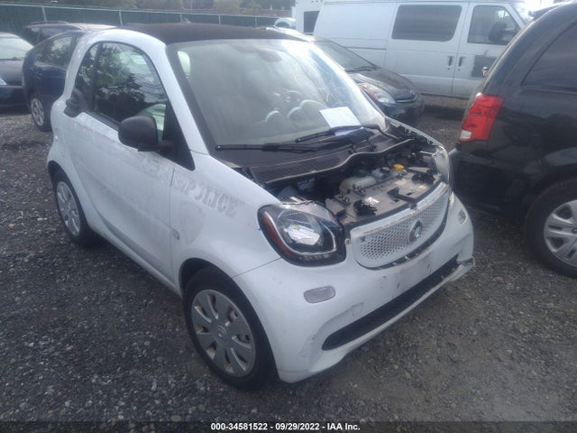 2017 Smart Fortwo, VIN: WMEFJ5DA4HK170077
