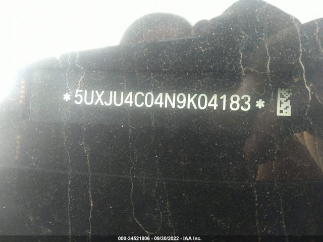 2022 BMW X5, VIN: 5UXJU4C04N9K04183