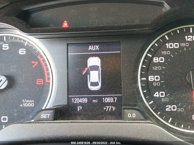 2009 AUDI A4 3.2L PRESTIGE VIN: WAUMK78K49A078361