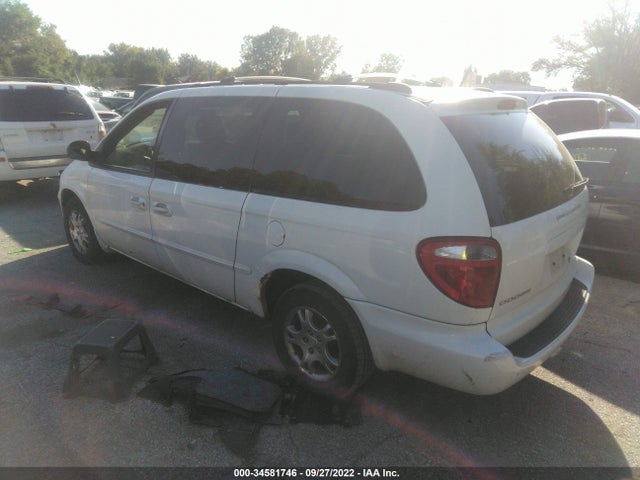 2002 DODGE GRAND CARAVAN EX VIN: 2B4GP74L22R658268