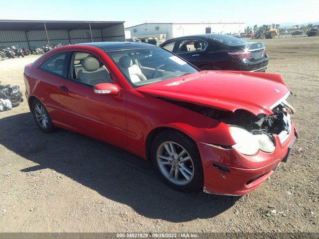 2003 MERCEDES-BENZ C-CLASS WDBRN40J43A458937