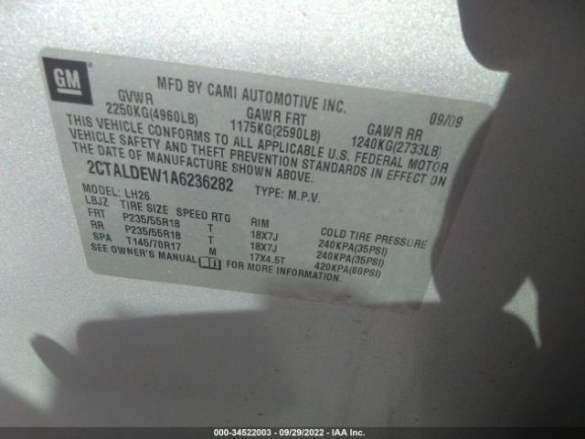 2CTALDEW1A6236282 GMC Terrain Sle-2
