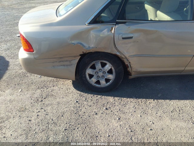 2001 TOYOTA AVALON XL W/BUCKET SEATS VIN: 4T1BF28B31U153809