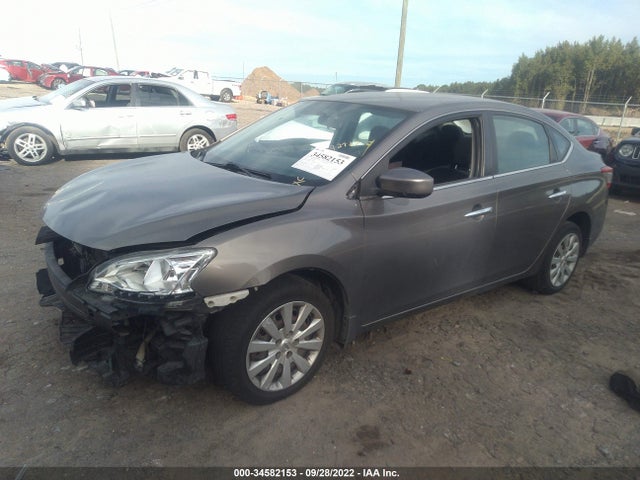 2015 NISSAN SENTRA SV VIN: 3N1AB7APXFL690227
