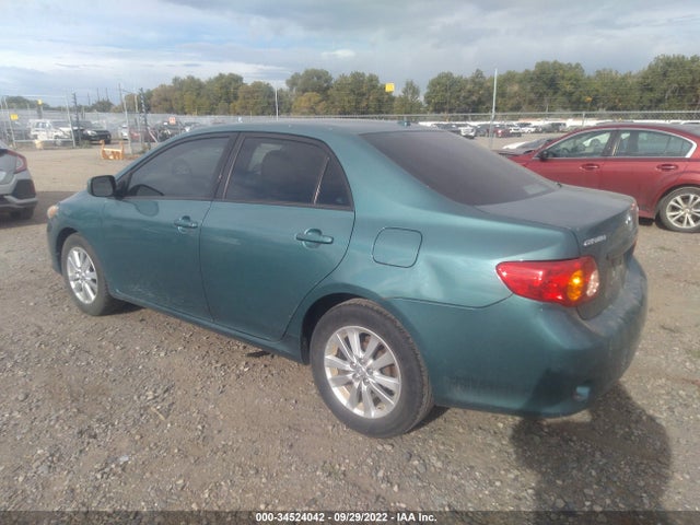 2009 TOYOTA COROLLA VIN: 2T1BU40E89C010763