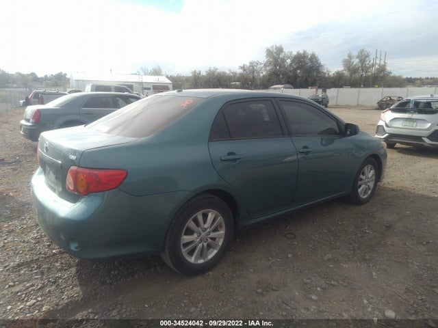 2009 TOYOTA COROLLA VIN: 2T1BU40E89C010763