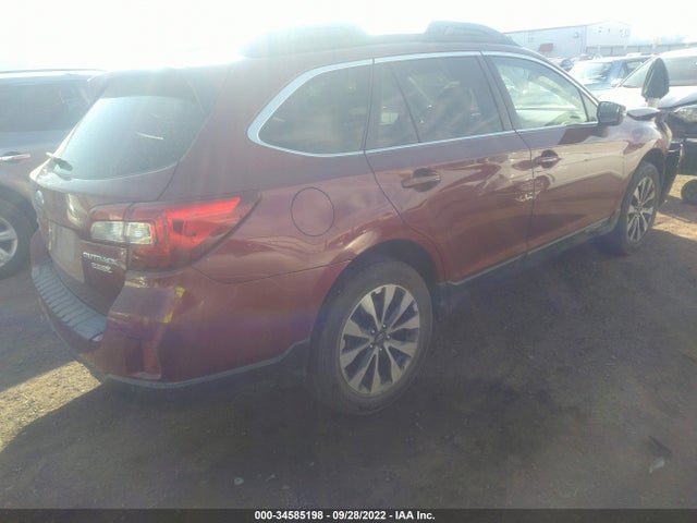 2017 SUBARU OUTBACK LIMITED VIN: 4S4BSANC4H3245904