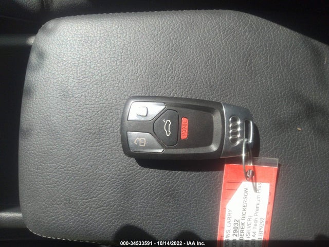 2018 AUDI A4 PREMIUM PLUS VIN: WAUENAF44JA153741
