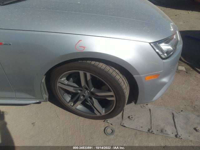 2018 AUDI A4 PREMIUM PLUS VIN: WAUENAF44JA153741