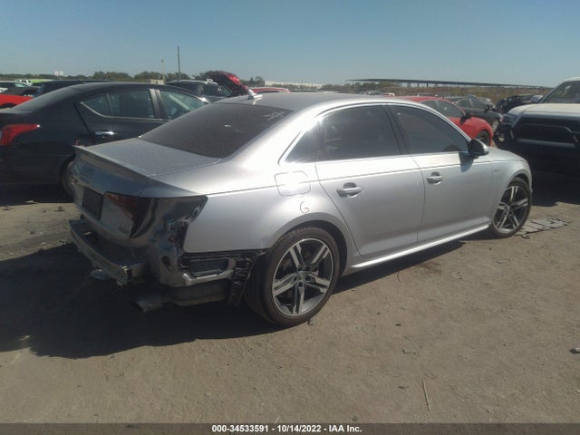 2018 AUDI A4 PREMIUM PLUS VIN: WAUENAF44JA153741