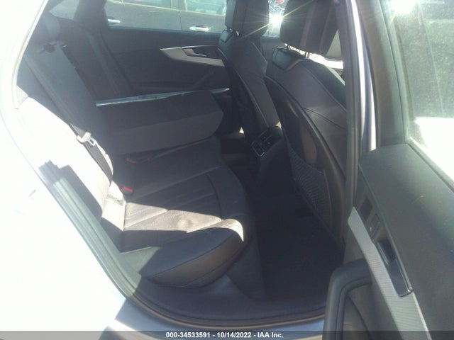 2018 AUDI A4 PREMIUM PLUS VIN: WAUENAF44JA153741
