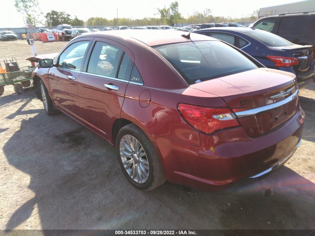 2013 CHRYSLER 200 LIMITED VIN: 1C3CCBCG3DN736758