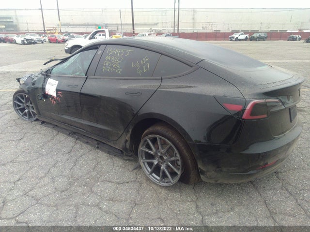 2022 TESLA MODEL 3 LONG RANGE VIN: 5YJ3E1EB8NF134455