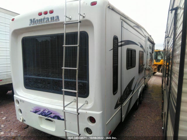 2011 KEYSTONE TRAILER VIN: 4YDF34029B4700652