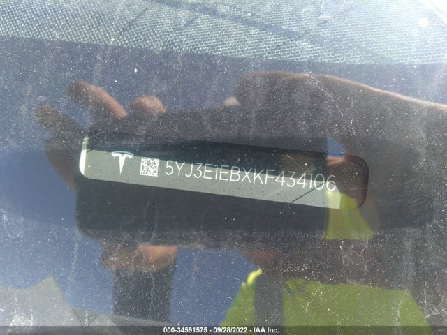 Tesla MODEL 3 2019 5YJ3E1EBXKF434106 Image 9
