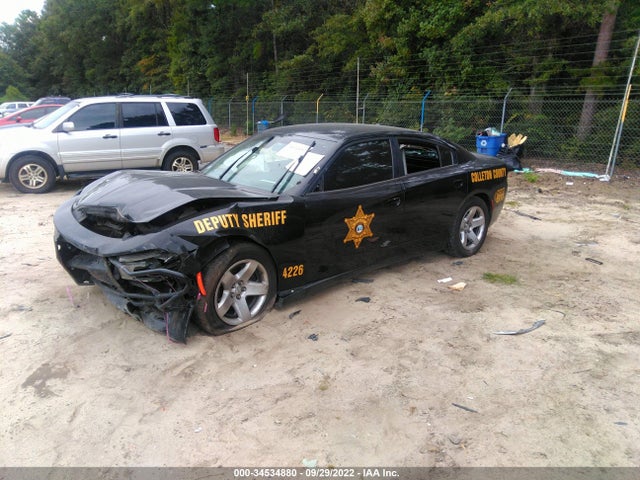 2019 DODGE CHARGER POLICE VIN: 2C3CDXAT1KH514168