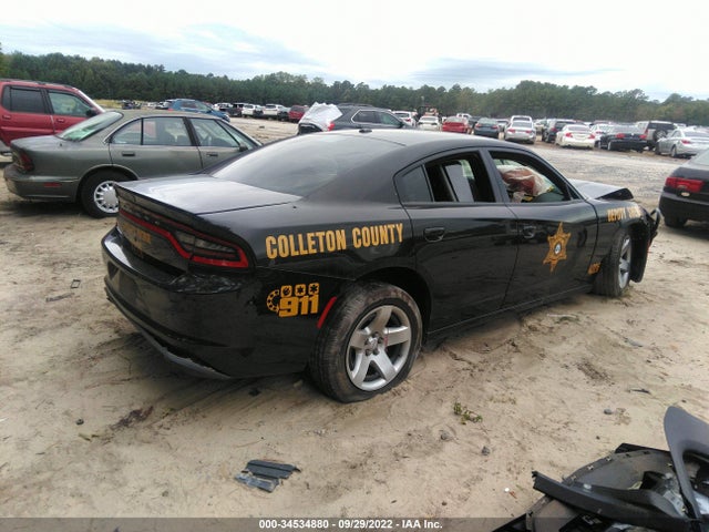 2019 DODGE CHARGER POLICE VIN: 2C3CDXAT1KH514168