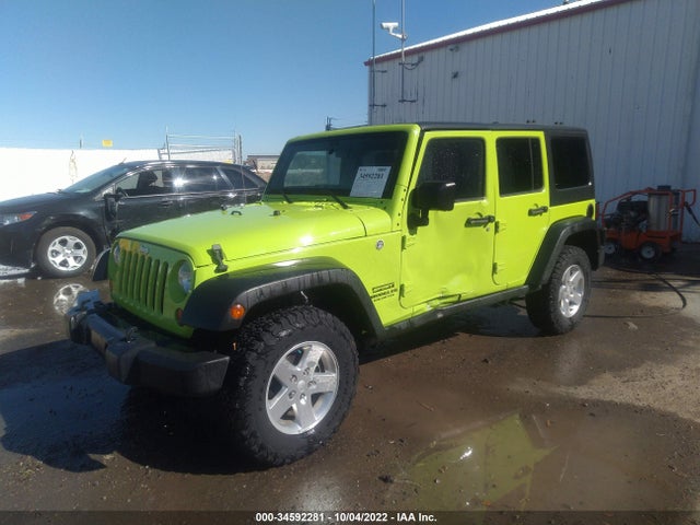 2012 JEEP WRANGLER UNLIMITED SPORT VIN: 1C4BJWDG5CL235402