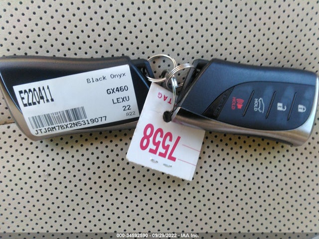 2022 Lexus GX, VIN: JTJAM7BX2N5319077