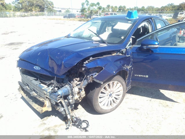 2015 FORD FUSION SE HYBRID VIN: 3FA6P0LU2FR196140