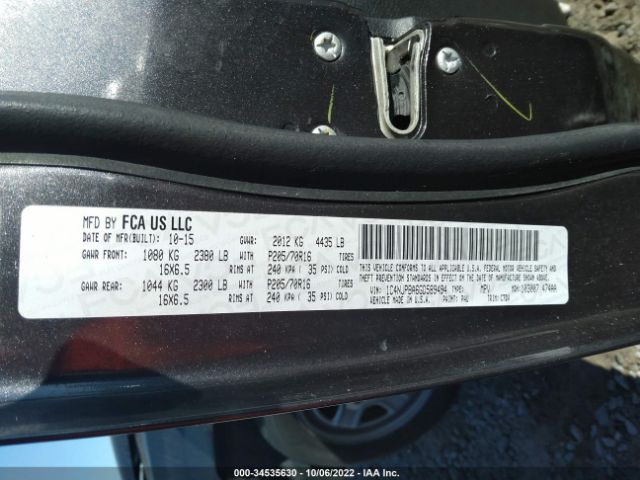 1C4NJPBA6GD589494 Jeep Patriot Sport