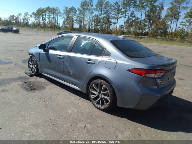 2022 TOYOTA COROLLA SE/SE NIGHTSHADE/APEX SE VIN: 5YFS4MCE7NP105210