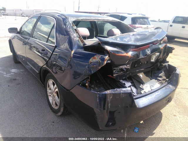 2006 HONDA ACCORD SDN EX/EX-L WITH NAVI VIN: 1HGCM56796A165567