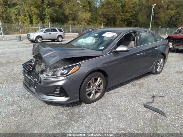 2018 HYUNDAI SONATA SEL VIN: 5NPE34AF5JH633217