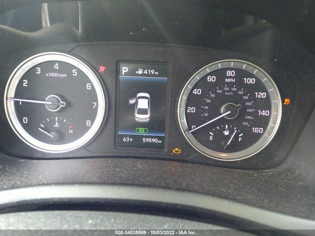 2018 HYUNDAI SONATA SEL VIN: 5NPE34AF5JH633217