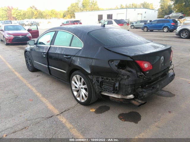 2012 VOLKSWAGEN CC LUX PLUS PZEV VIN: WVWHP7ANXCE509277