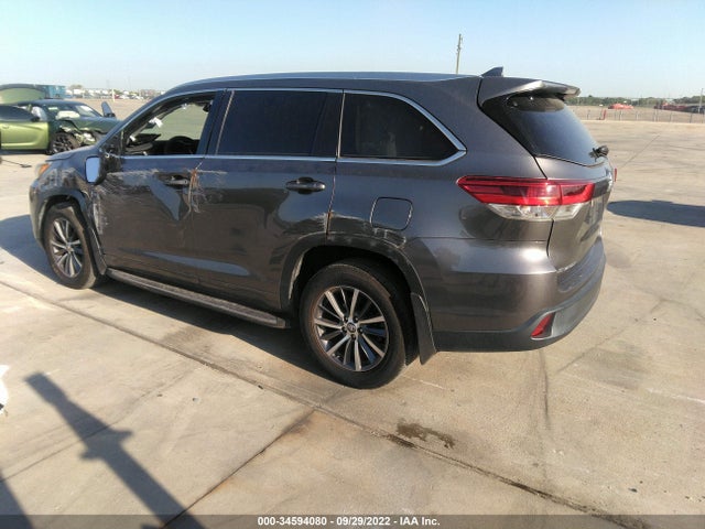 2017 TOYOTA HIGHLANDER XLE/SE VIN: 5TDKZRFH2HS516322