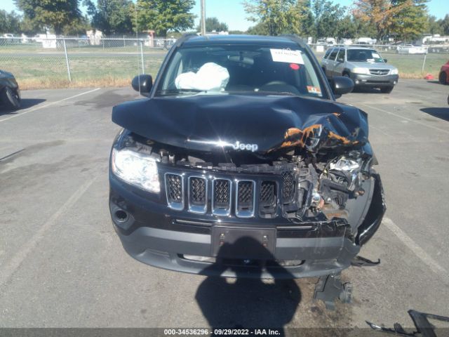 2012 JEEP COMPASS LATITUDE VIN: 1C4NJDEB3CD505192