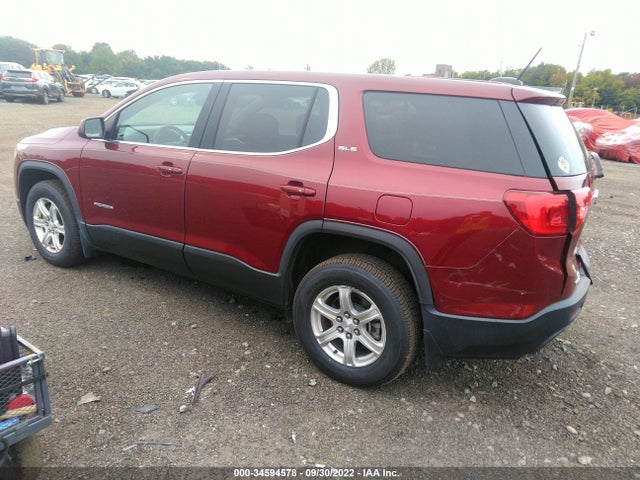 GMC ACADIA SLE 2018 1GKKNKLA1JZ211011 Image 3