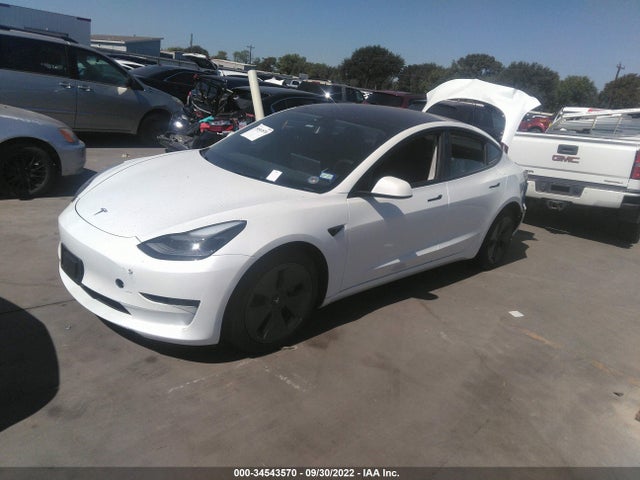 Tesla MODEL 3 2022 5YJ3E1EA7NF315117 Image 2