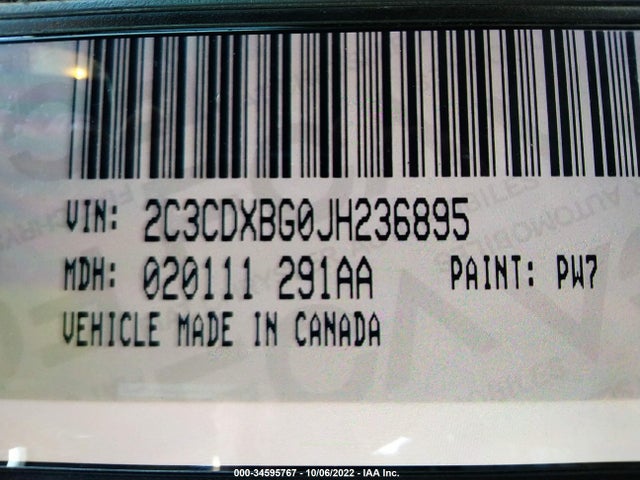 Dodge Charger Sxt 2018 2C3CDXBG0JH236895 Image 10
