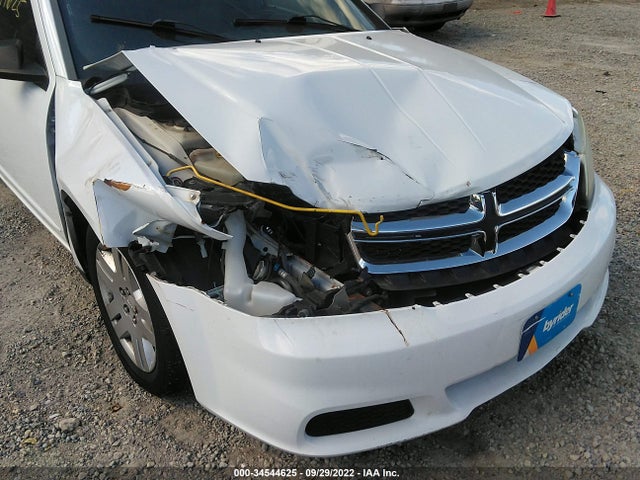 2012 DODGE AVENGER SE VIN: 1C3CDZAB5CN206965