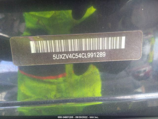 5UXZV4C54CL991289 BMW X5 35i