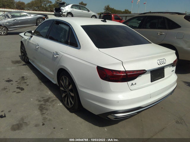 2021 Audi A4, VIN: WAUABAF44MA087414