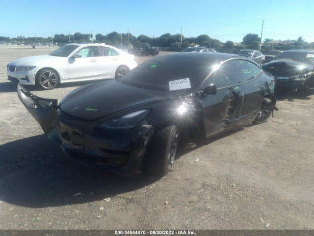 Tesla Model 3 Long Range 2021 5YJ3E1EB5MF064072 Image 2