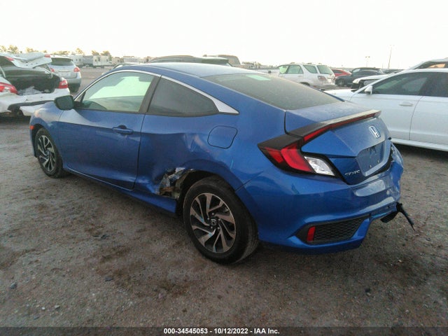 2017 HONDA CIVIC COUPE LX VIN: 2HGFC4B57HH310477
